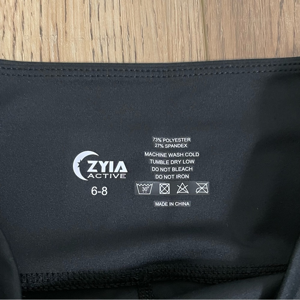Zyia Active Leggings Print Down Sides - Picture 4 of 10